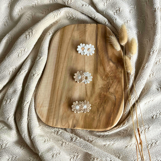🌼 Daisy Dream – Antislip Haarclipjes